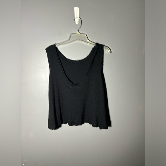 We The Free New Love Ribbed Distressed Tank Top Size Medium - Picture 3 of 6